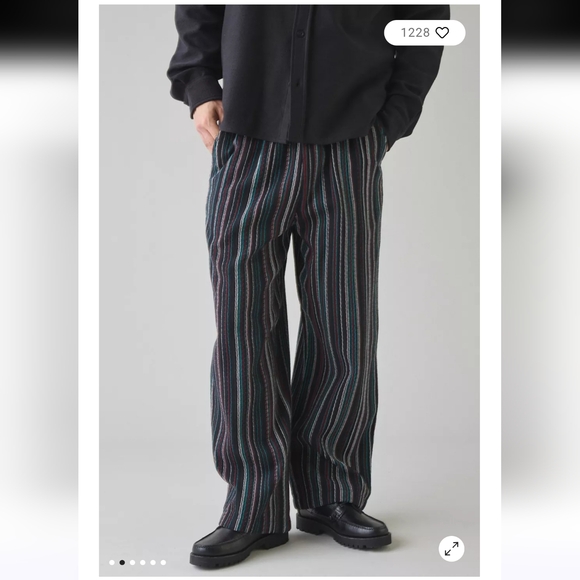 UO Mens Surf Stripe Pull On Beach Pants Small - Picture 15 of 15